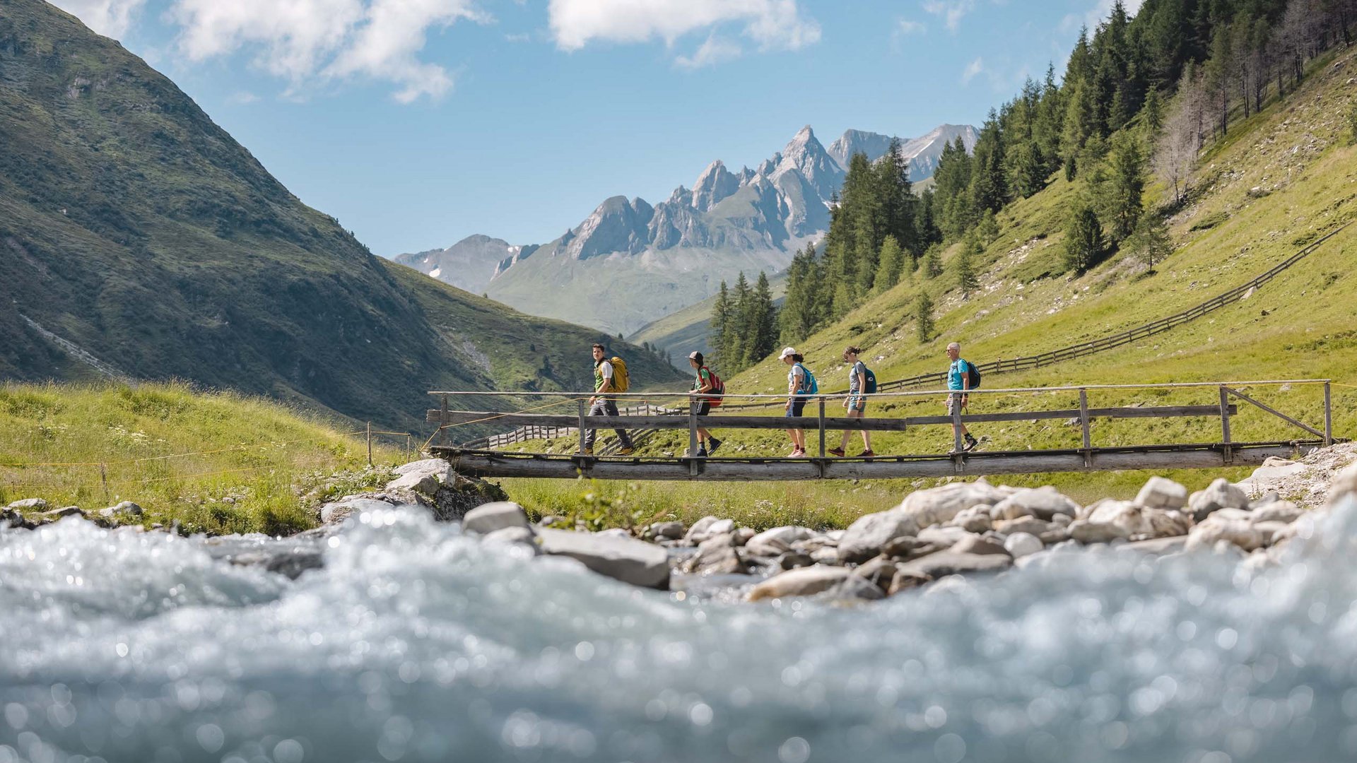 Trekking in Tirolo, Austria: allo Jesacherhof